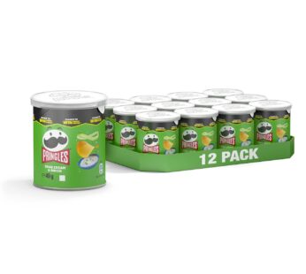 Pringles Sour Cream and Onion Flavour 40g (1X12)