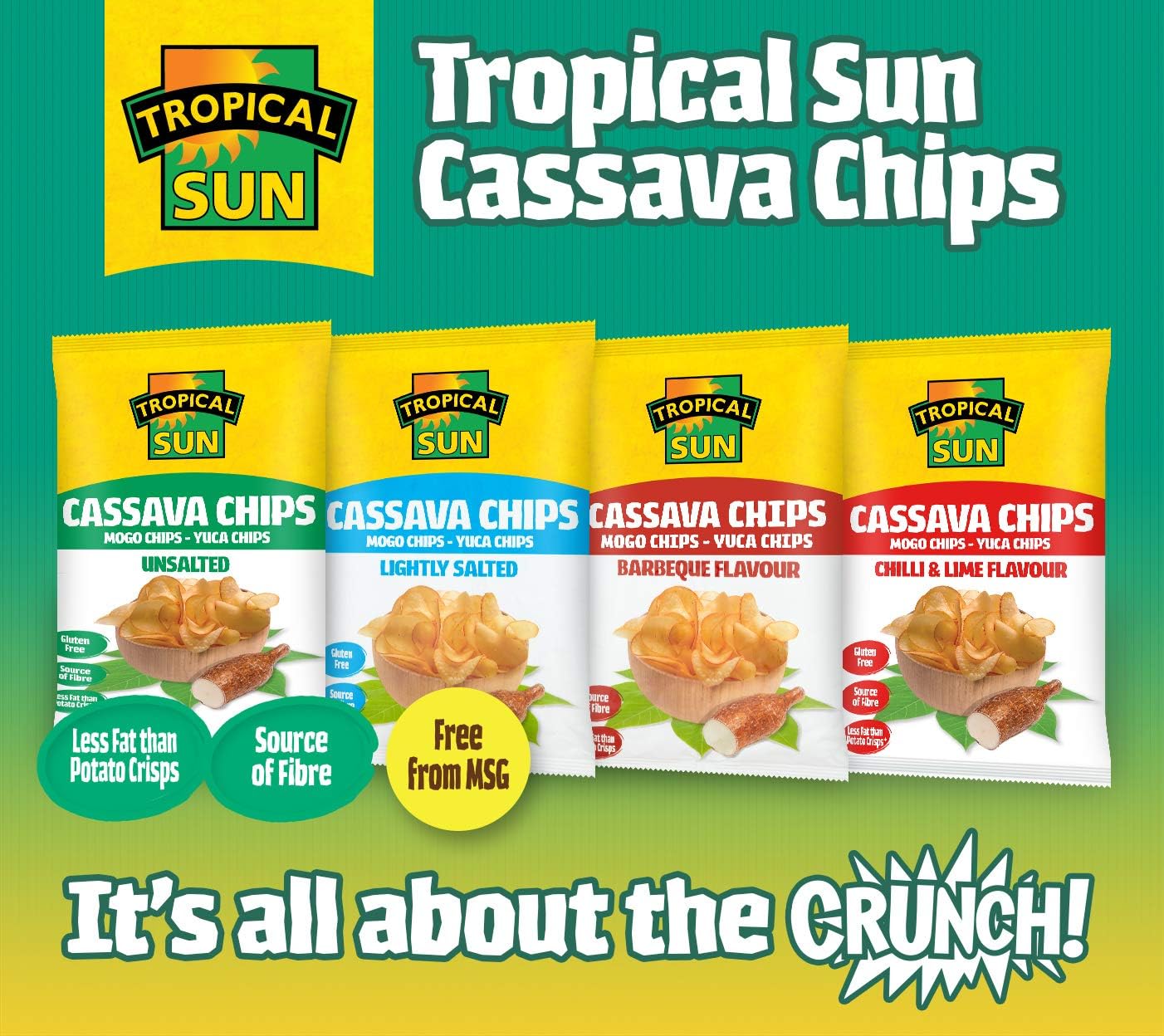 TS Cassava Chips Lightly Salted 80g - Image 3