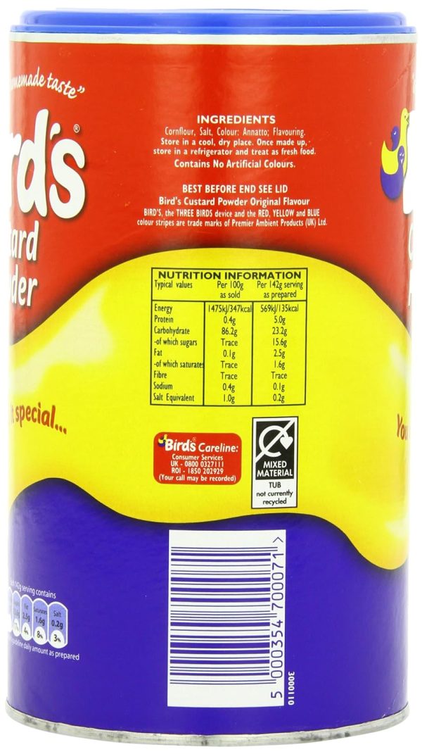 Bird's Custard Powder - 600g Big - Image 3