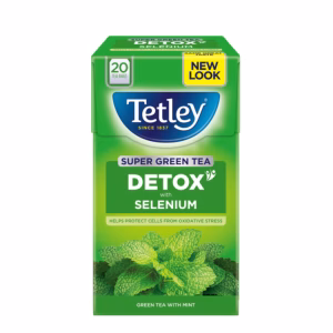 Tetley Super Green Tea Detox Mint 40g