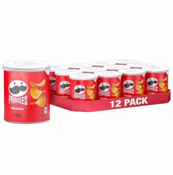 Pringles Original 37g Small (1X12)