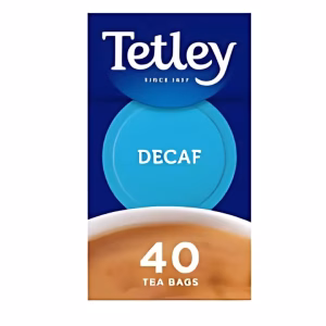 Tetley Decaf 40 Tea Bags PMP 125g