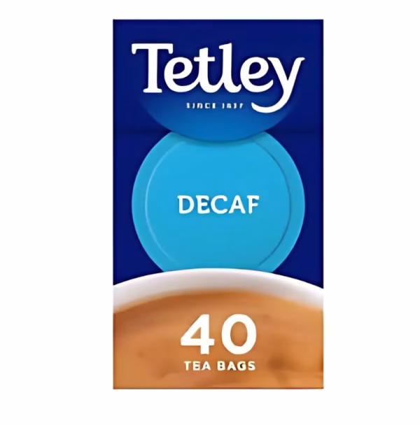 Tetley Decaf 40 Tea Bags PMP 125g
