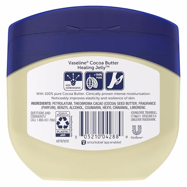 Vaseline Petro Jelly 250ml Cocoa Batter