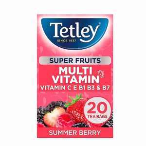 Tetley 40g Super Fruit Multivitamin (1x4)