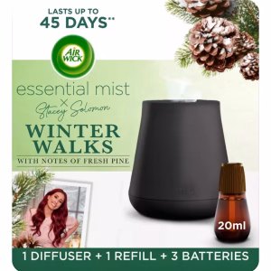 Air Wick   Essential Mist 20ml Kit Winter Walks
