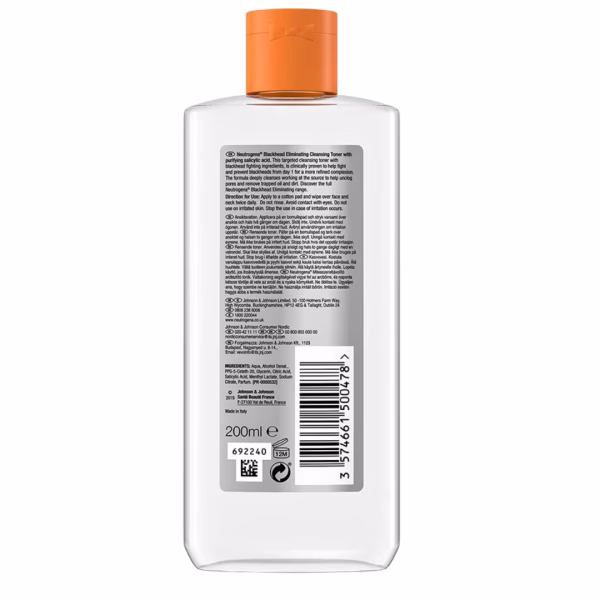 Neutrogena 200ml Blackhead Toner
