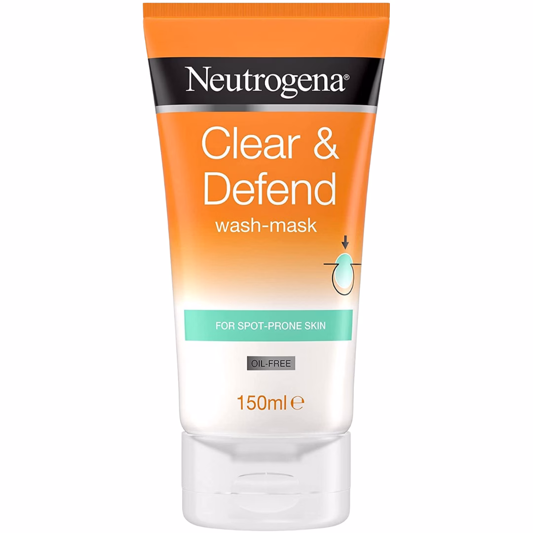 Neutrogena Clear & Defend 150ml Oil-Free Wash-Mask