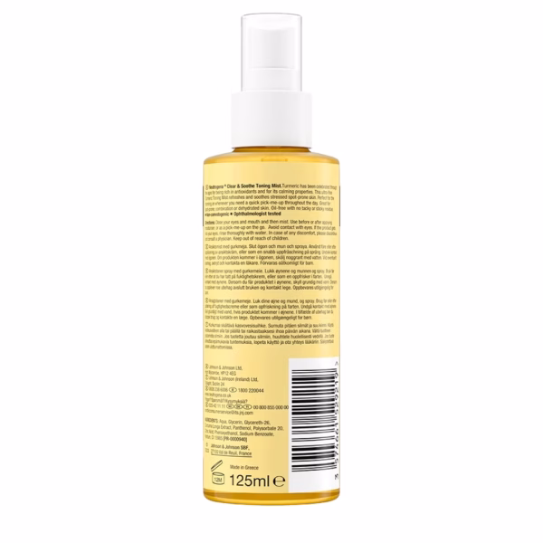 Neutrogena Clear & Soothe 125ml Toning Mist
