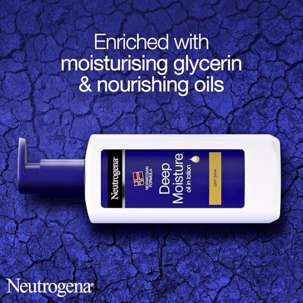 Neutrogena 200ml Deep Moisture Body Oil Dry Skin