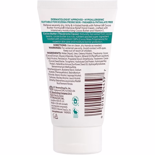Palmers Intensive Relief H/Cream 60G