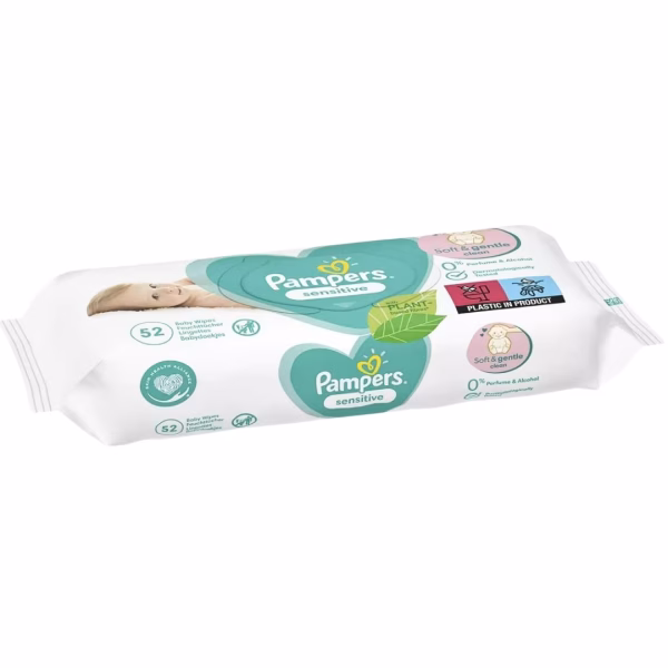 Pampers Wipes 52S Sensitive