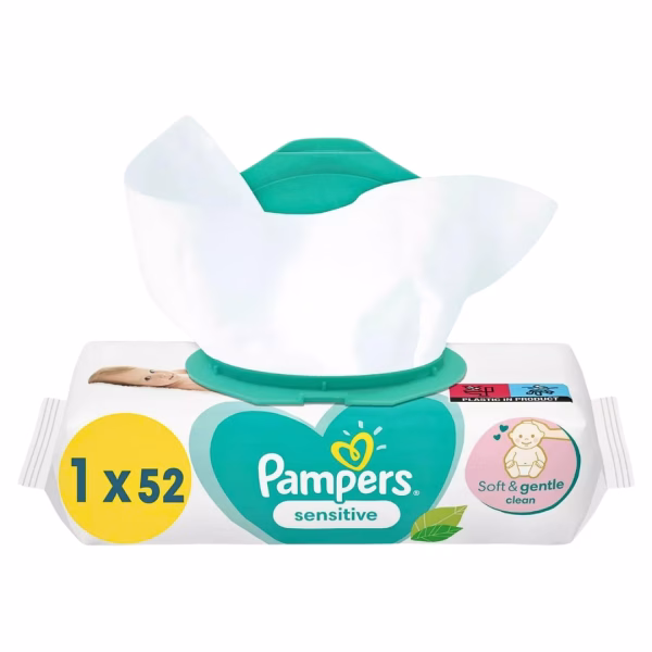 Pampers Wipes 52S Sensitive