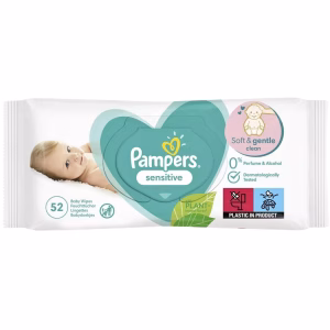 Pampers Wipes 52S Sensitive