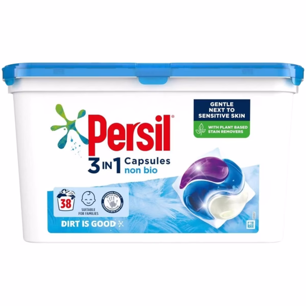 Persil 3in1 Non Bio Capsules 38W
