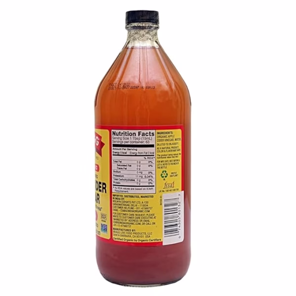 Bragg Apple Cider Vineger Big 946ml