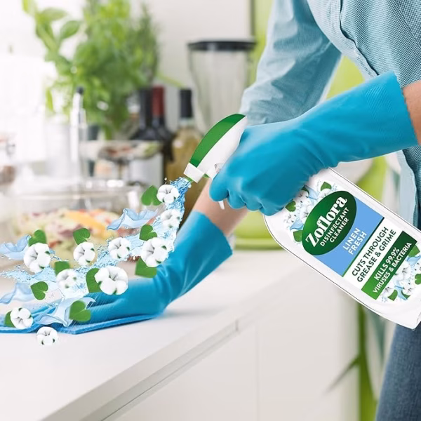 Zoflora Liquid 800ml Linen Fresh