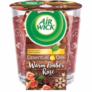 Airwick Candles 105g Warm Amber Rose