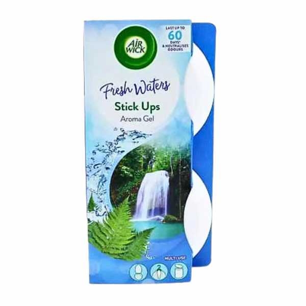 Airwick Stick Ups Aroma Gel 30g Fresh Water PK2