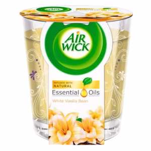 Airwick Candles 105g White Vanilla Bean