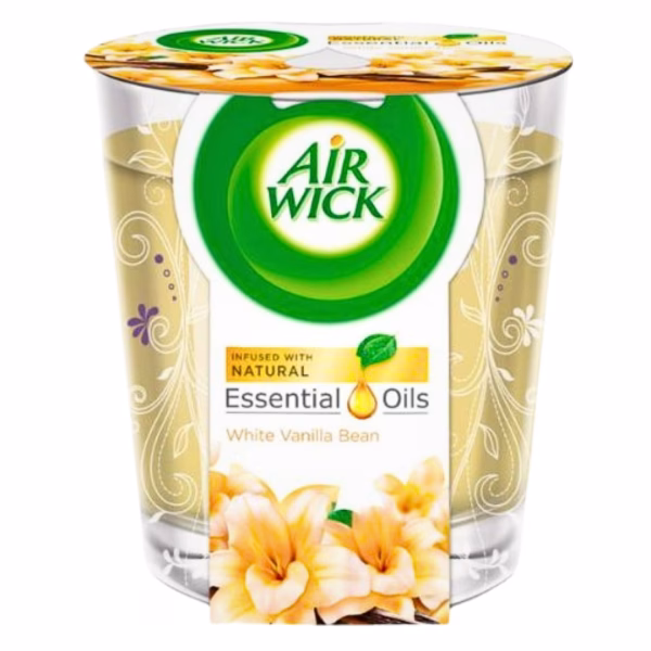 Airwick Candles 105g White Vanilla Bean