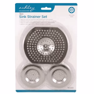 Ashley Sink Strainer Set 3pcs