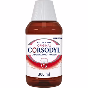 Corsodyl Mouthwash 300ml Alcohol Free