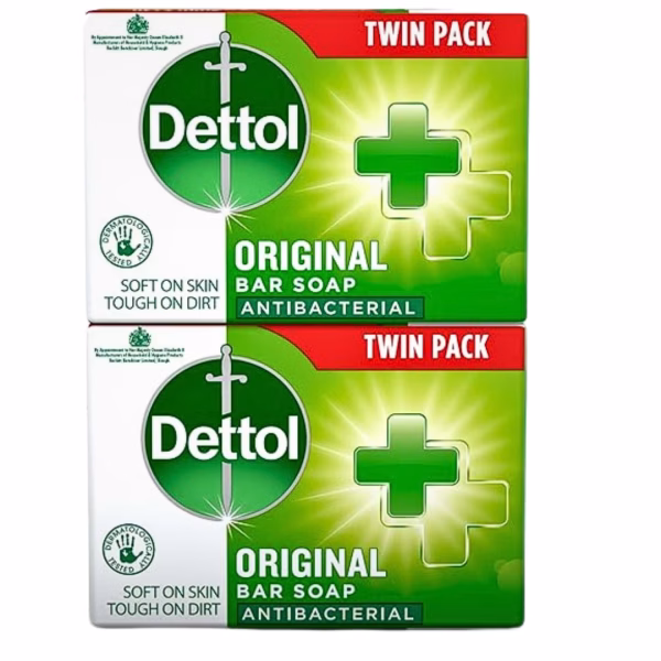 Dettol Bar Soap Original PK2