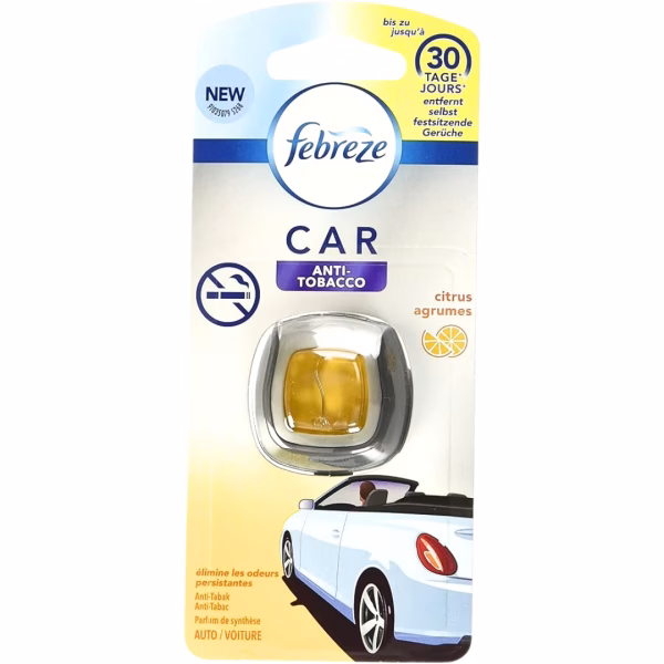 Febreze Car Clip 2ML Anti Toba Citrus
