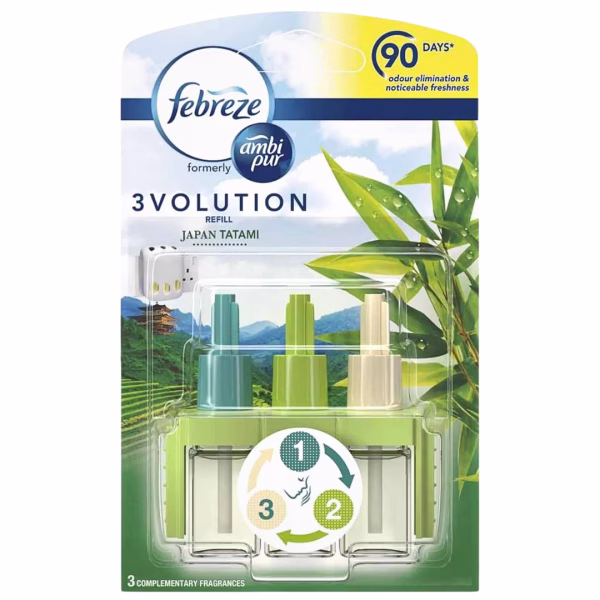Febreze Plug In 3 Volution Refill 20ml Japan Tatami