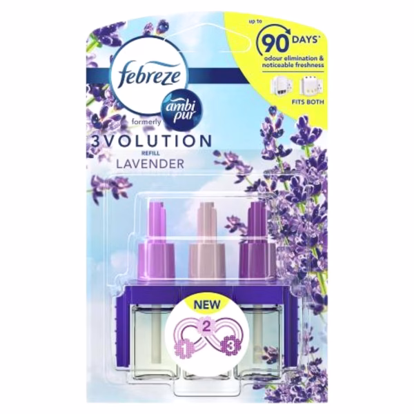 Febreze Plug In 3 Volution Refill 20ml Lavender