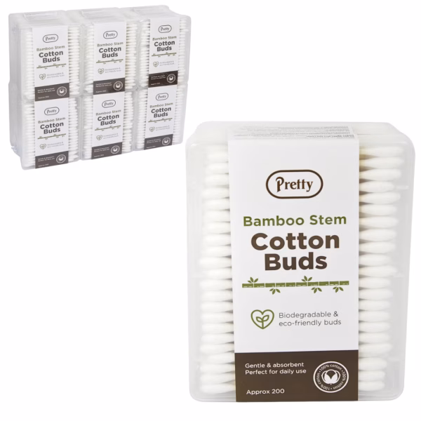 Pretty Bamboo Cotton Buds 200'S