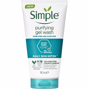Simple Purifying Gel Wash 150ml Daily Skin Detox
