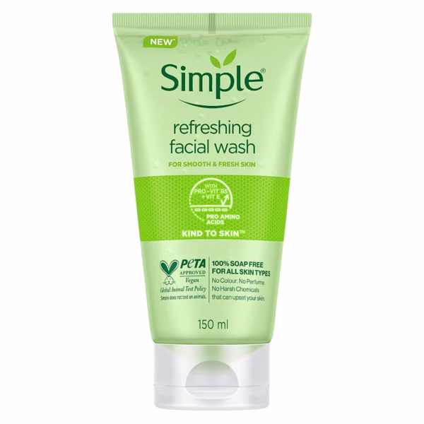 Simple Refreshing Gel Face Wash 150ml