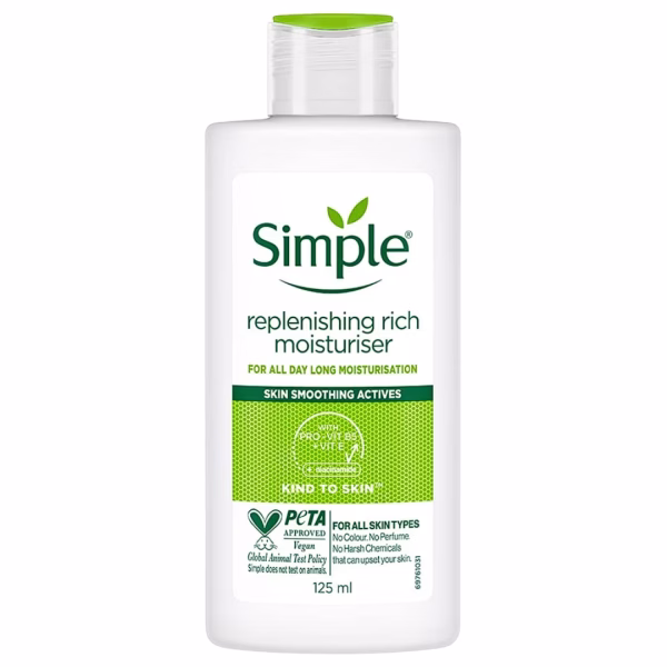 Simple Replenish Rich Moisturiser 125ml