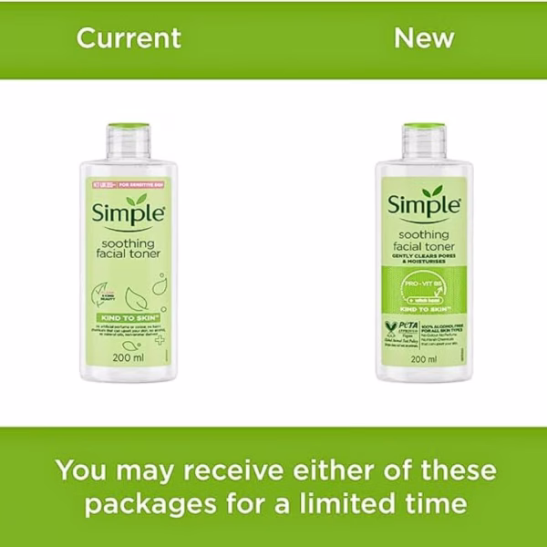 Simple Soothing Face Toner 200ml