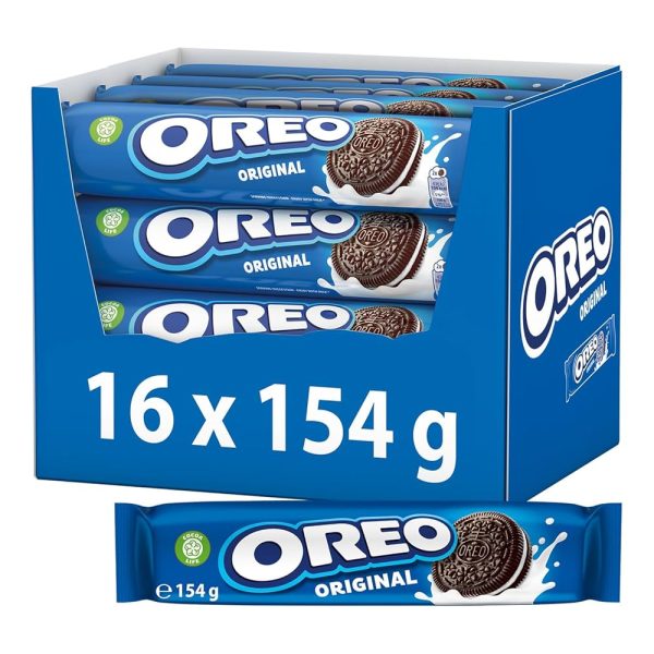 Oreo Cookies Big 154g Vanilla (1x16)