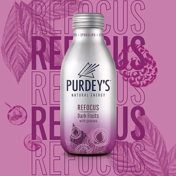 Purdey's 330ml Refocus Dark (1x12)