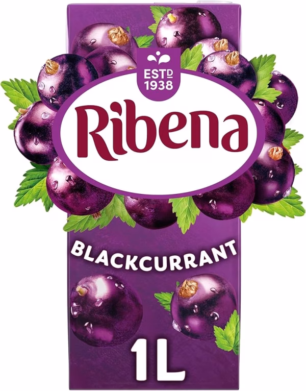Ribena Blackcurrant Bg 1l