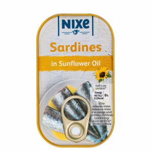Nixe Sardines In Sunflower Oil 125g