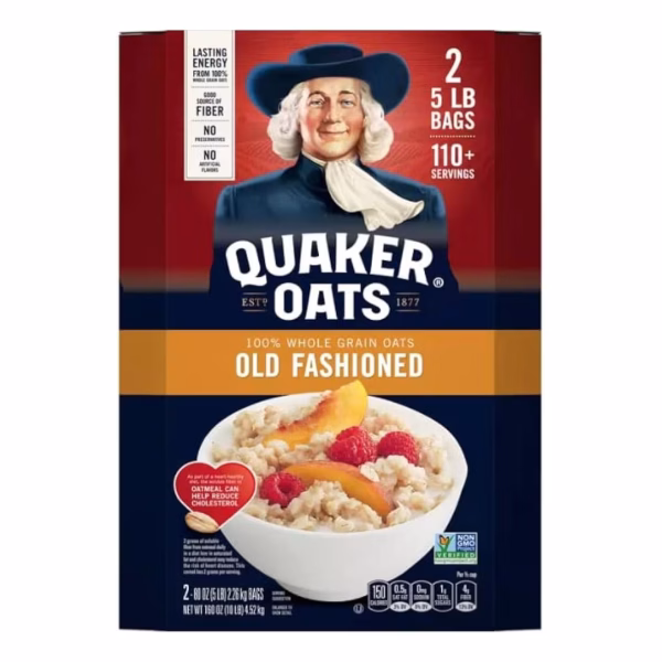 Quaker Oats Old Fashioned 2.26g Bags(1x2)