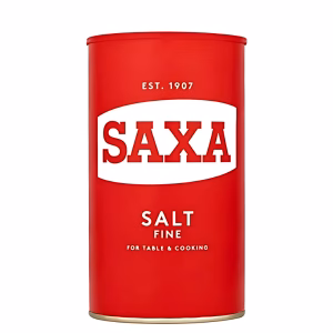 Saxa Table Salt drums 750g