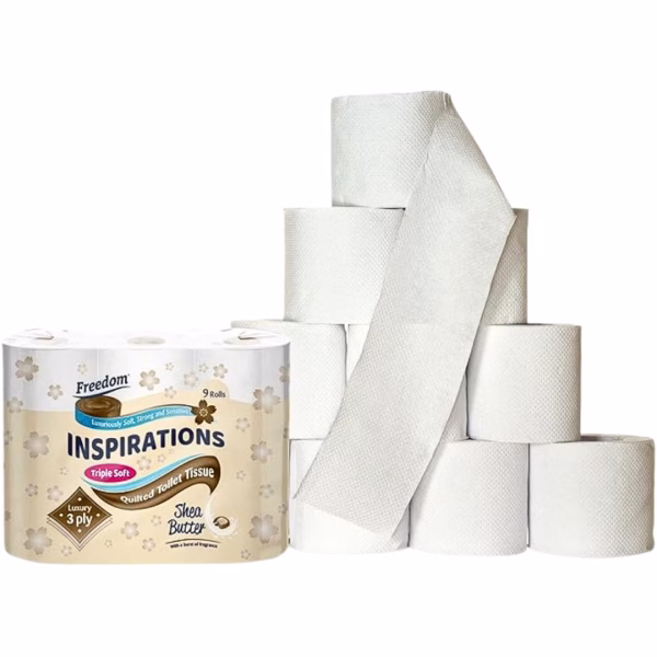 Freedom Toilet Roll 9'S Shea Butter