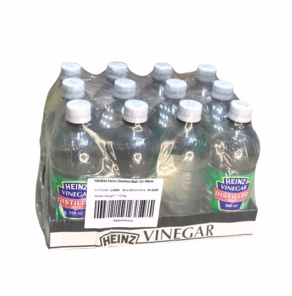 Heinz Vinegar 568 ml Distilled Malt (1x12)