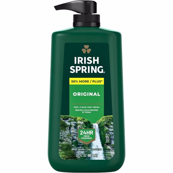 Irish Spring Body Wash 887ML Original