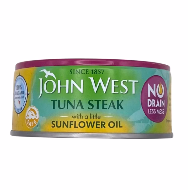 John West Tuna Steak In Sunflower Oil 110g