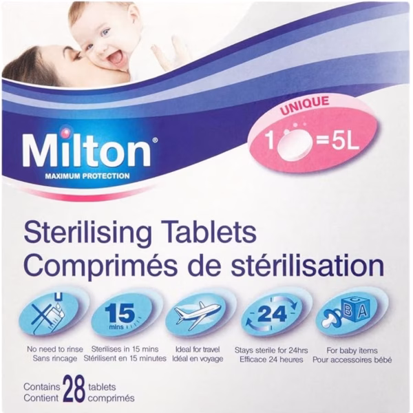 Milton Sterilising Tablets 112G