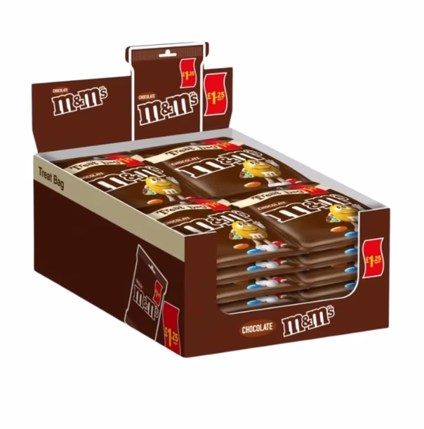M&M's Treat Bag 82g Chocolate (1x16)
