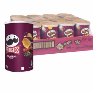 Pringles BBQ Medium Potato Crisps 71g (pack)