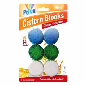 Prism Flush Assorted Toilet Block 6PCS
